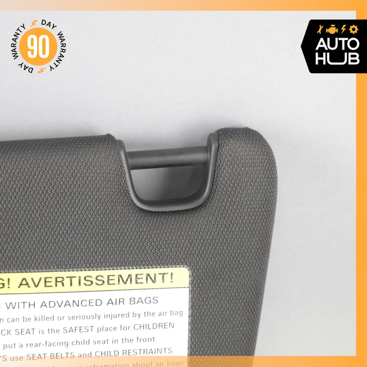 Audi C7 S6 Front Left Driver Side Sunvisor Sun Visor Black 4G0857551A OEM - photo 12