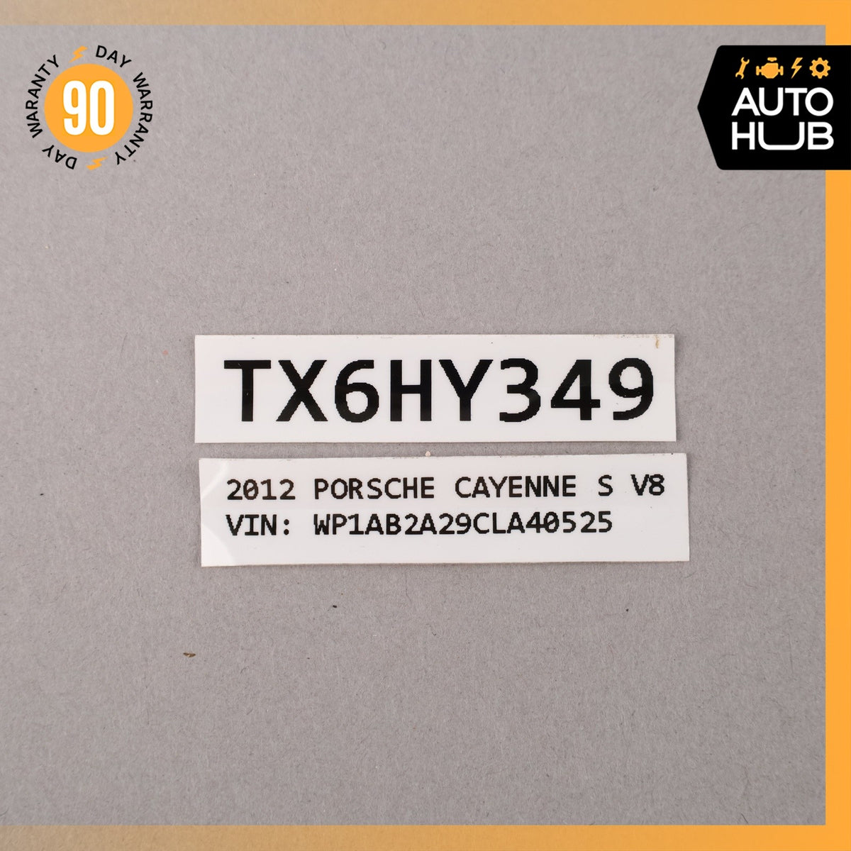 11-14 Porsche Cayenne 958 Rear Bumper Blind Spot Distance Sensor Module OEM - photo 9