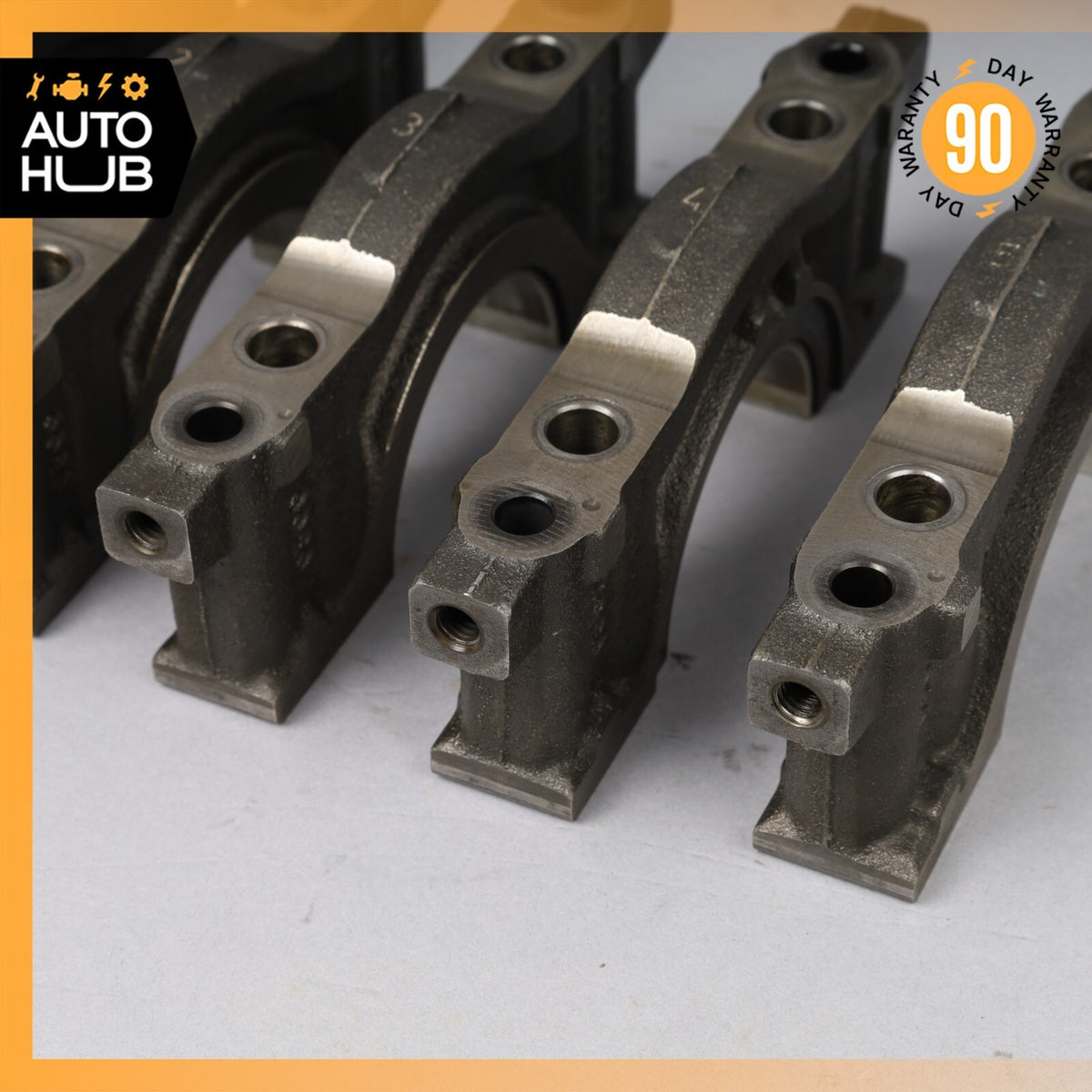 11-20  Mercedes W218 CLS550 SL550 M278 Crankshaft Main Holder Bracket Set OEM - photo 3