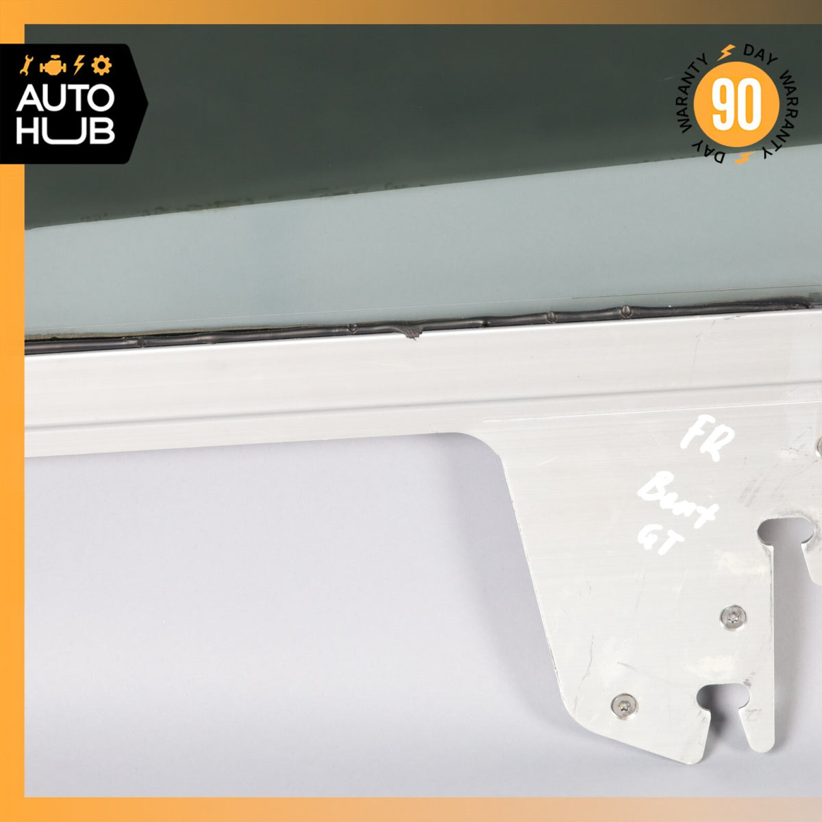 03-10 Bentley Continental GT Coupe Front Right Side Door Window Glass OEM - photo 20