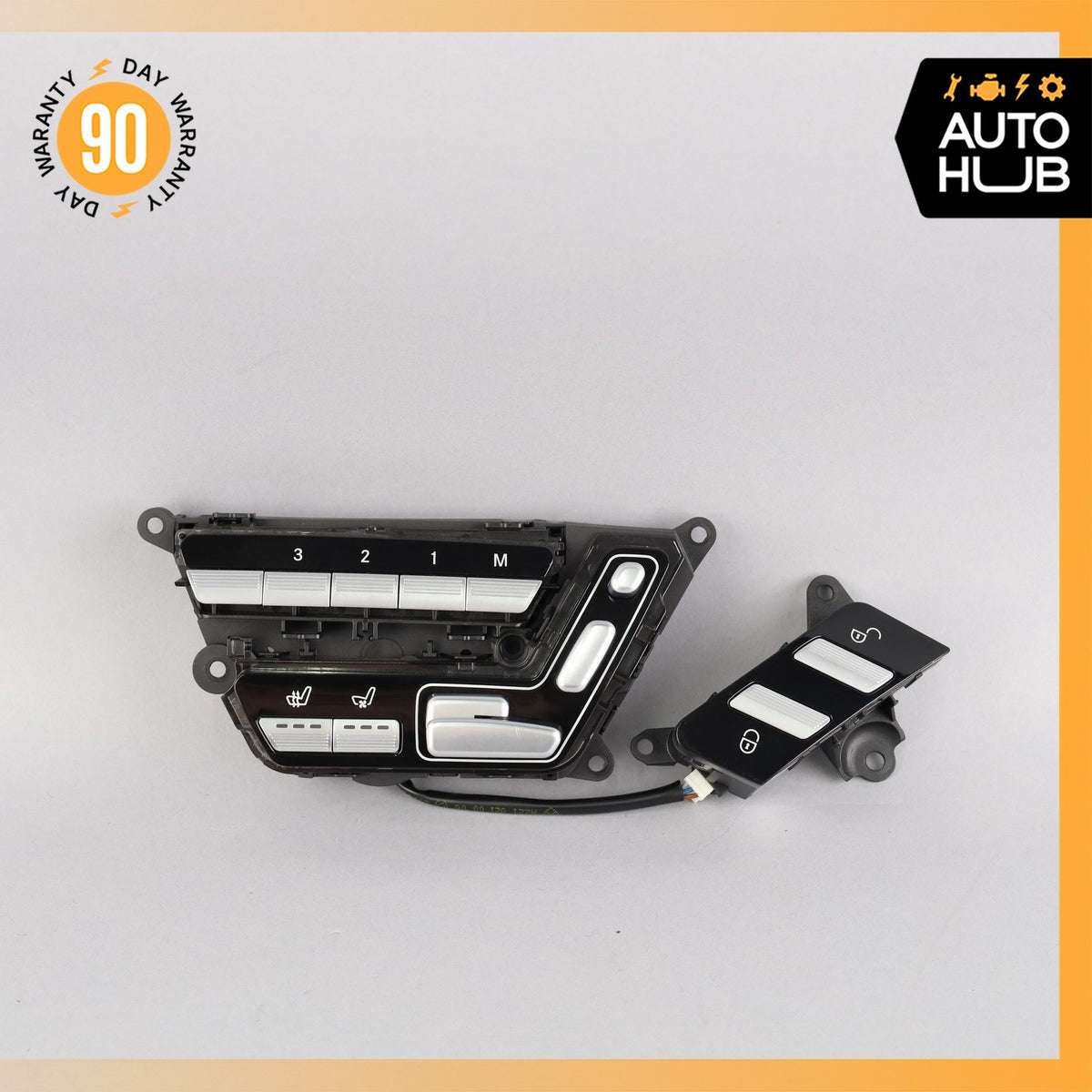 07-14 Mercedes W221 S63 AMG S550 CL550 Front Right Side Seat Control Switch OEM - photo 2