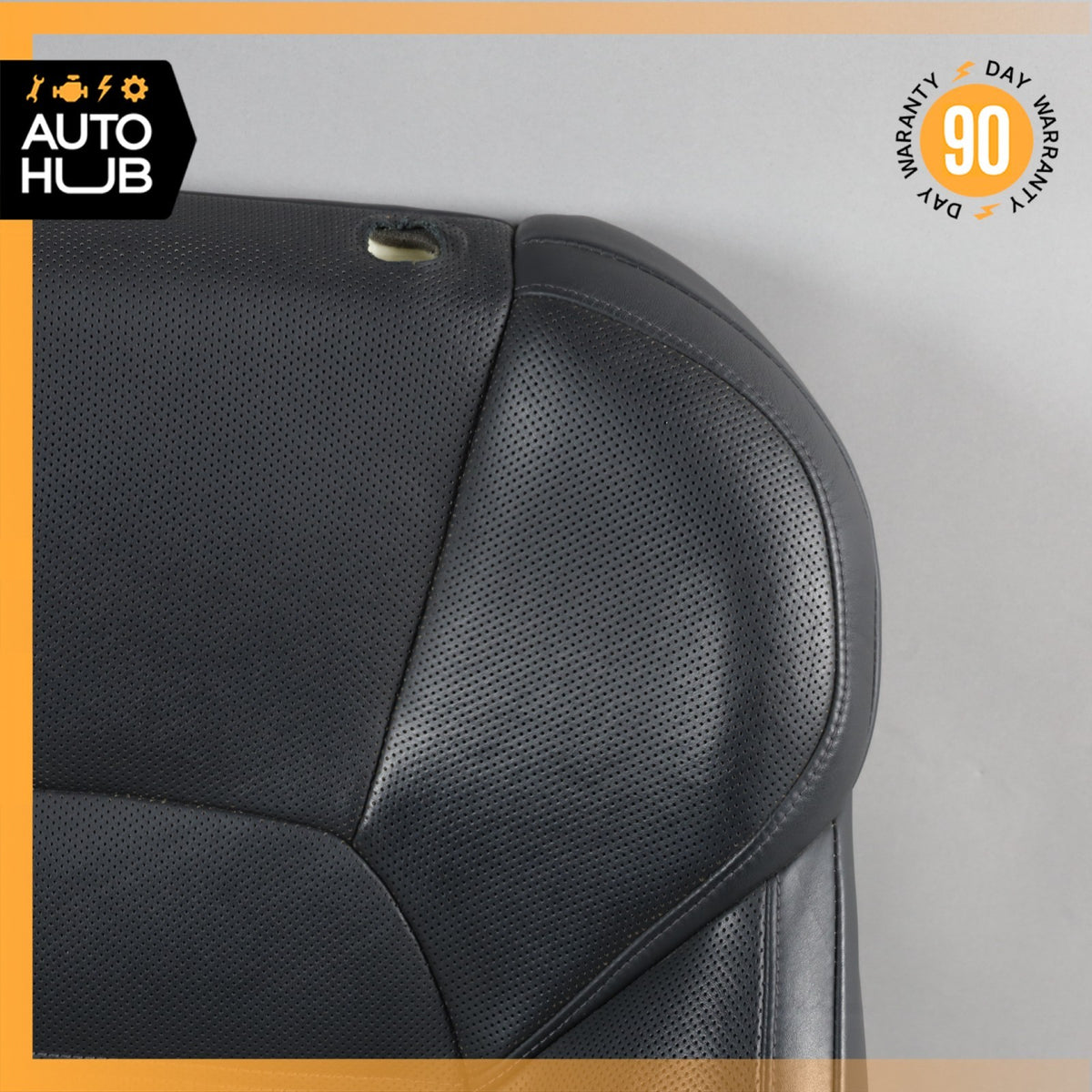 15-18 Porsche Macan 95B Front Left Driver Side Seat Upper Cushion Black OEM 72k - photo 3