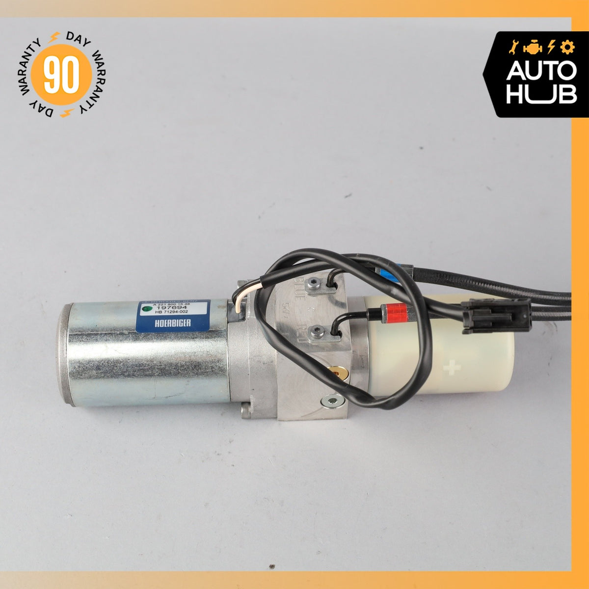 07-13 Mercedes W221 S63 AMG Trunk Lid Locking Hydraulic Pull Down Pump OEM 68k - photo 3