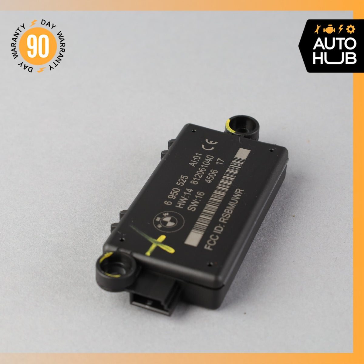 04-10 BMW E64 650i 645Ci M6 DWA Alarm System Control Module OEM 71k - photo 2