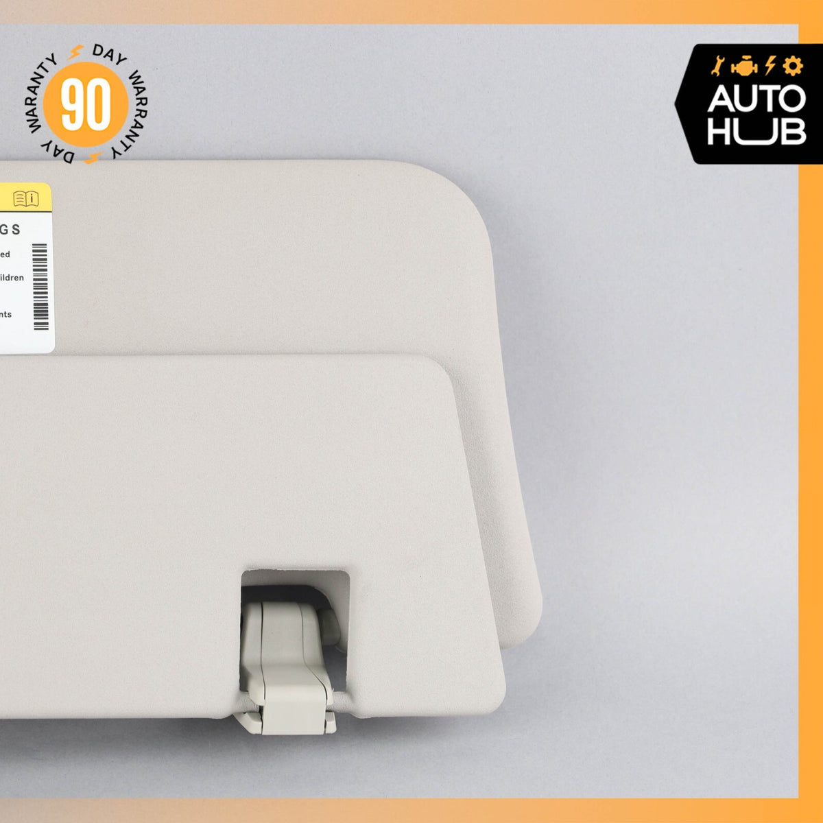 06-12 Mercedes W164 ML350 GL550 Sun Visor Sunvisor Front Left Side Gray OEM - photo 3