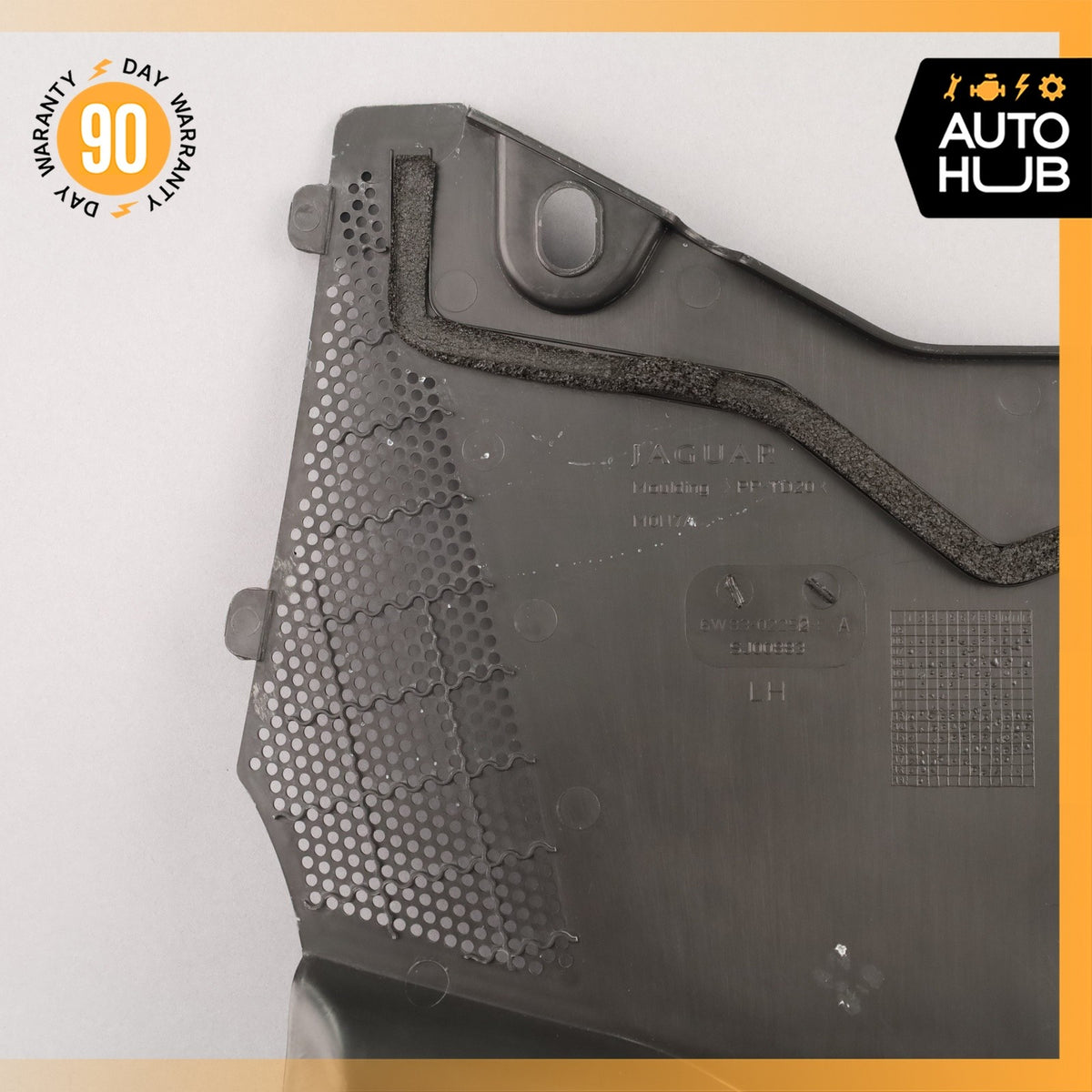 Jaguar X152 F-Type Left Side Water Baffle Cowl Engine Cover Panel OEM - photo 7
