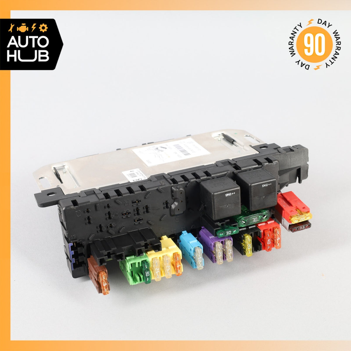 03-12 Mercedes R230 SL500 SL55 AMG Rear SAM Fuse Box Relay Module OEM - photo 5