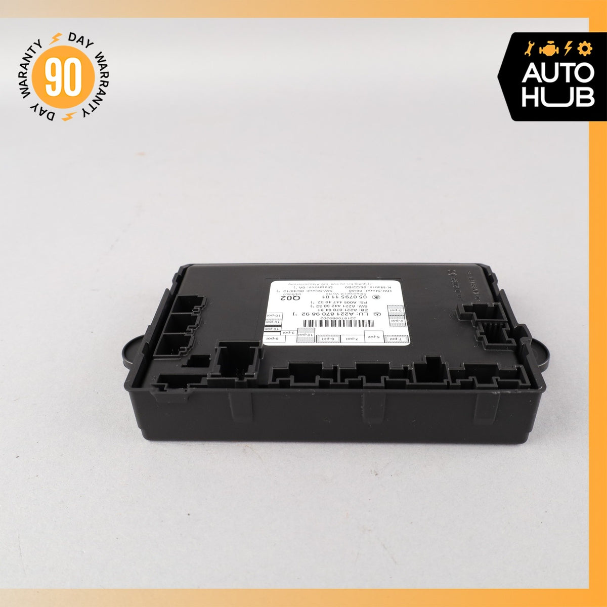 07-13 Mercedes W221 S550 S63 AMG Front Right Door Control Module 2218709892 OEM - photo 4