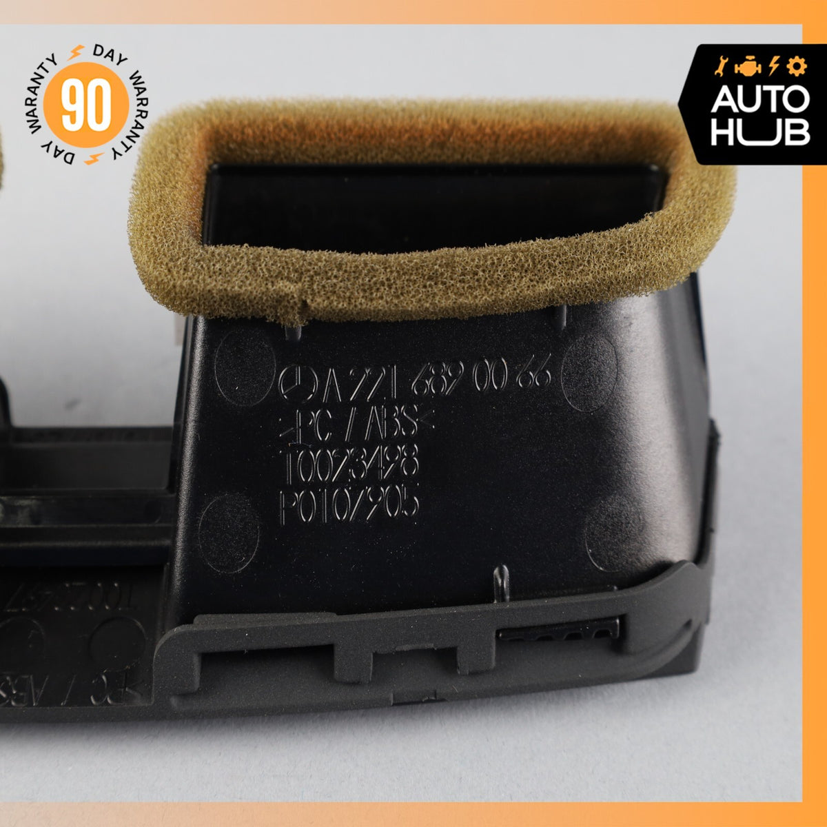 07-14 Mercedes W216 CL600 S550 S400 Center Dash AC A/C Air Vent 2216890066 OEM - photo 9