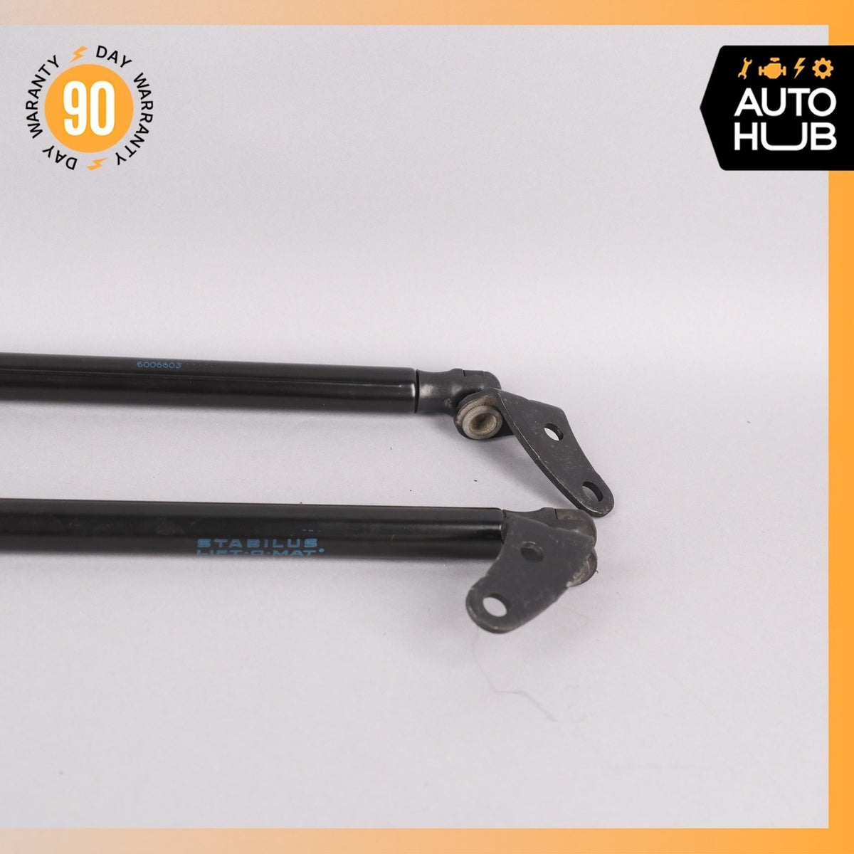 12-20 Tesla Model S Front Hood Shock Strut Set 600660300C OEM 63k - photo 9