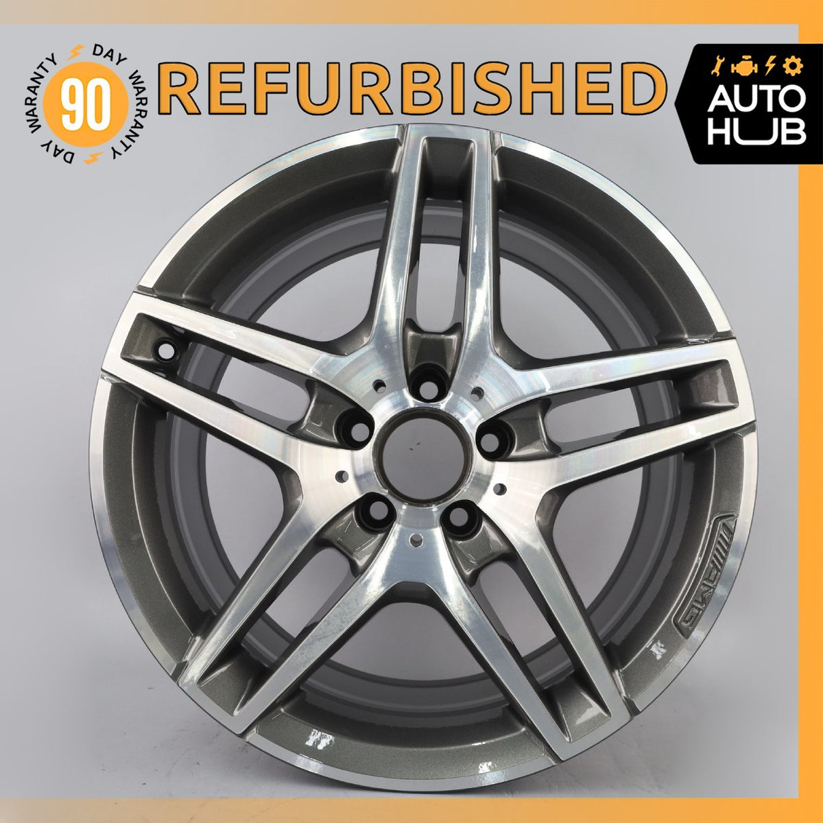 Mercedes W207 E550 E400 AMG E350 8.5 x 18 18'' Wheel Rim 2124010300 OEM - photo 1