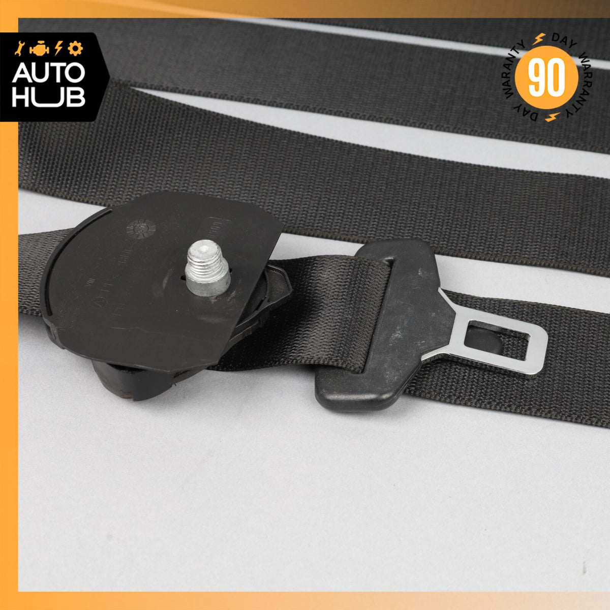 07-09 Mercedes W219 CLS550 E550 Front Right Passenger Side Seat Belt Black OEM - photo 6