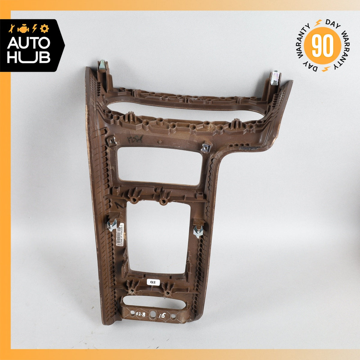 13-18 Mercedes W463 G550 G63 G65 AMG Center Console Trim Panel Wood OEM - photo 13
