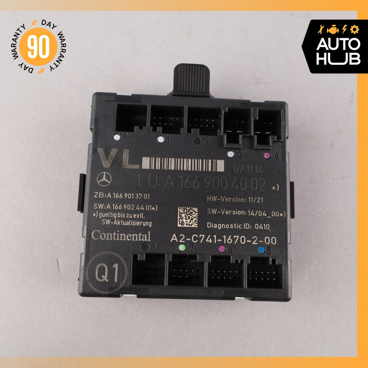 12-20 Mercedes W117 CLA250 GLA250 Front Left Side Door Control Module OEM - photo 9