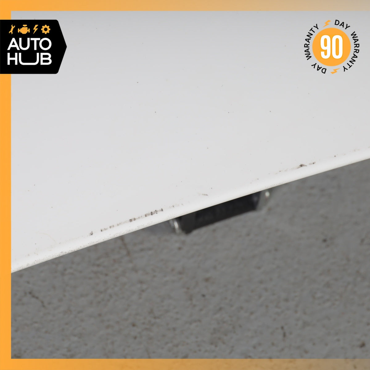 11-15 Audi 8J TT Coupe Rear Tailgate Trunk Lid Spoiler Wing White OEM - photo 7