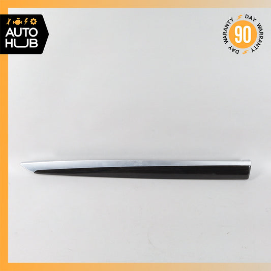 11-16 BMW F10 528i 535i 550i Rear Right Door Trim Panel Wood OEM - photo 1