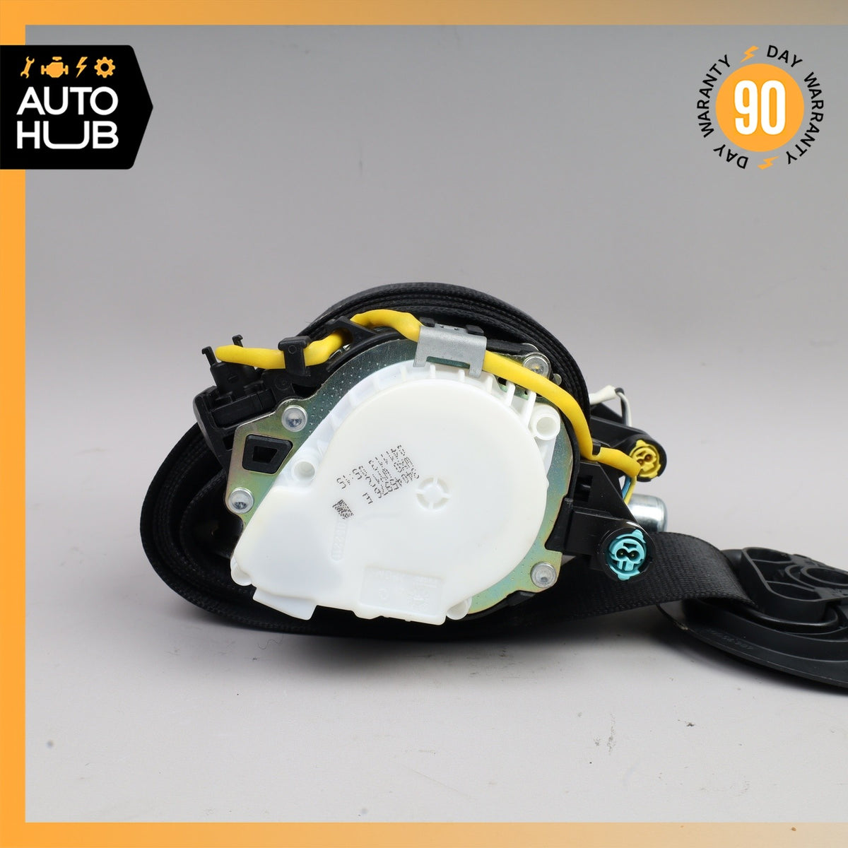 10-16 Porsche Panamera 970 Front Left Driver Side Seat Belt Black OEM 51k - photo 8