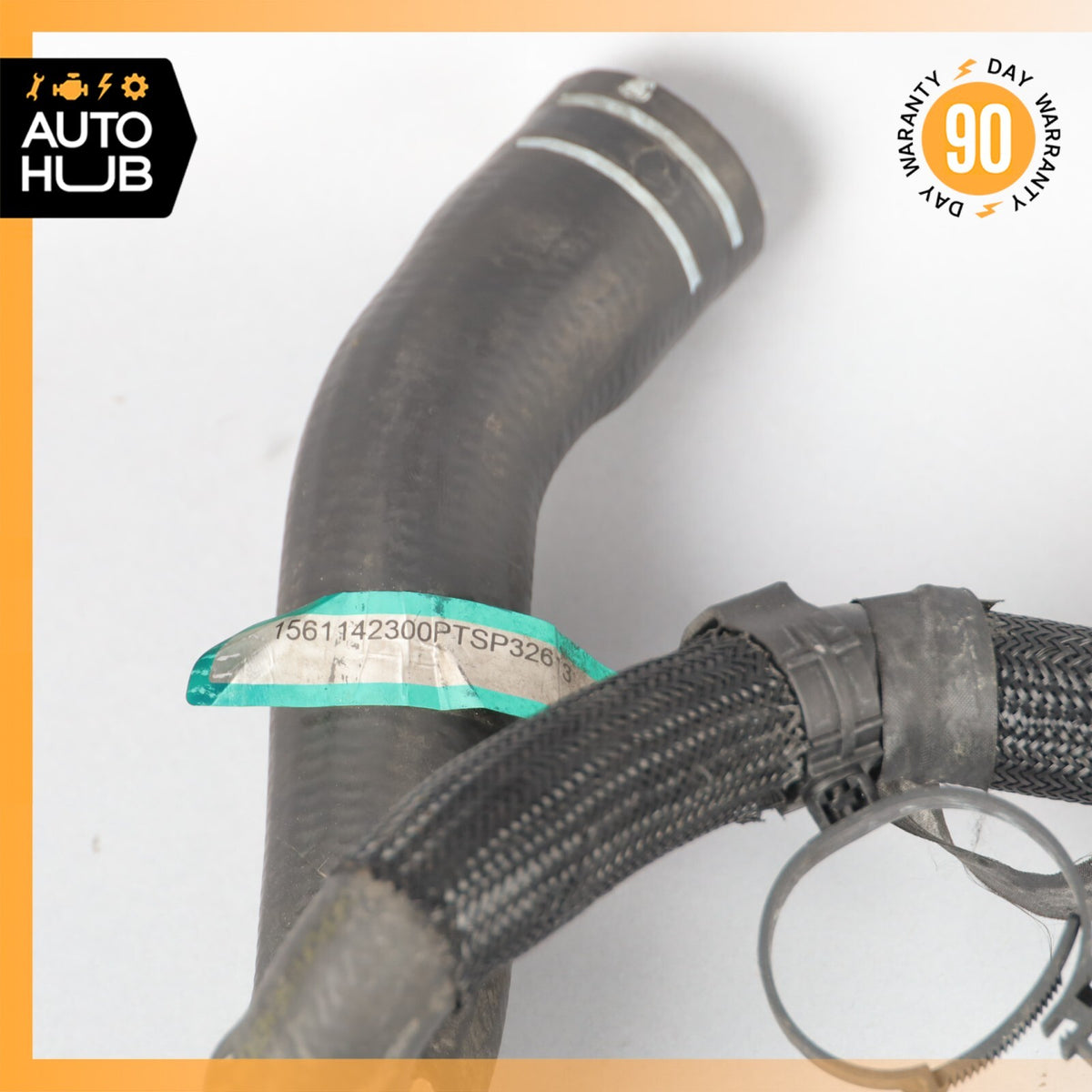 14-20 Maserati Quattroporte Engine Coolant Outlet Water Pipe OEM 69k - photo 4