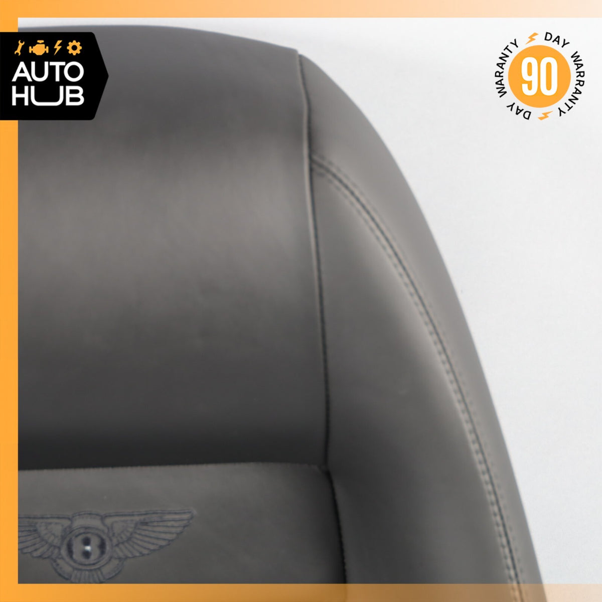 03-10 Bentley Continental GT Rear Right or Left Seat Top Upper Cushion OEM 31k - photo 7