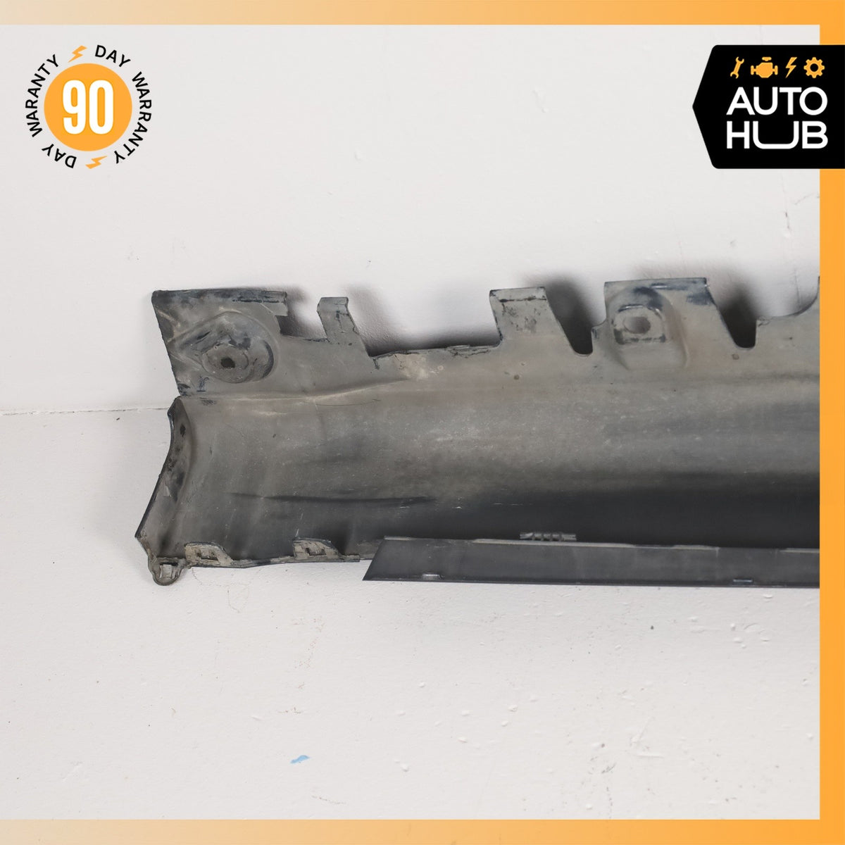 14-18 BMW F15 X5 M Sport Left Driver Side Skirt Molding Rocker Panel Black OEM - photo 13
