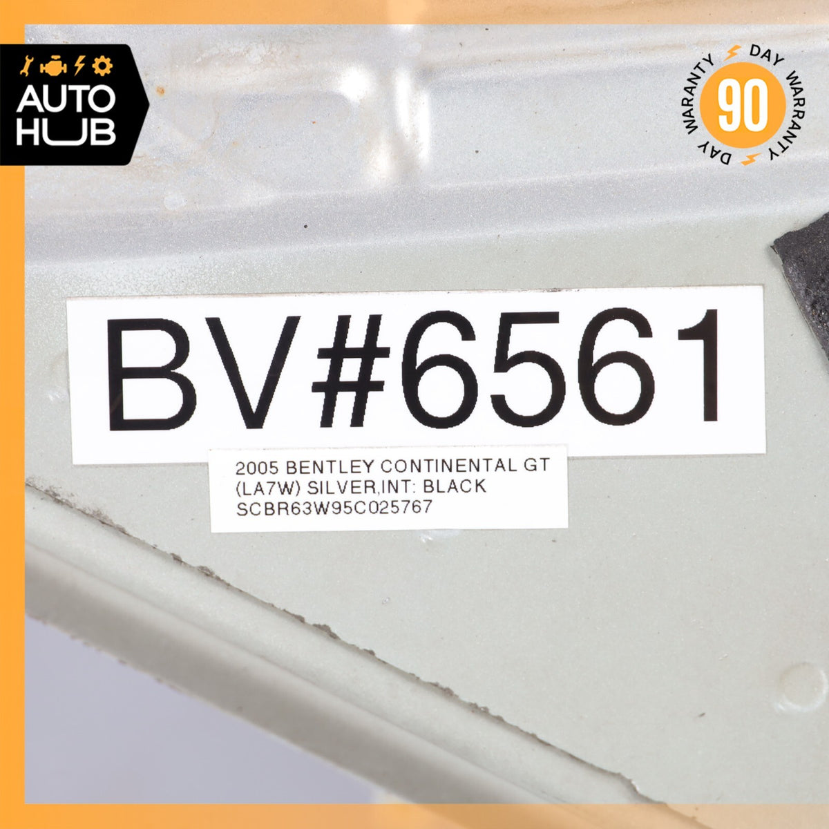 03-10 Bentley Continental GT Front Left Frame Apron Beam Inner Fender OEM 92k - photo 19