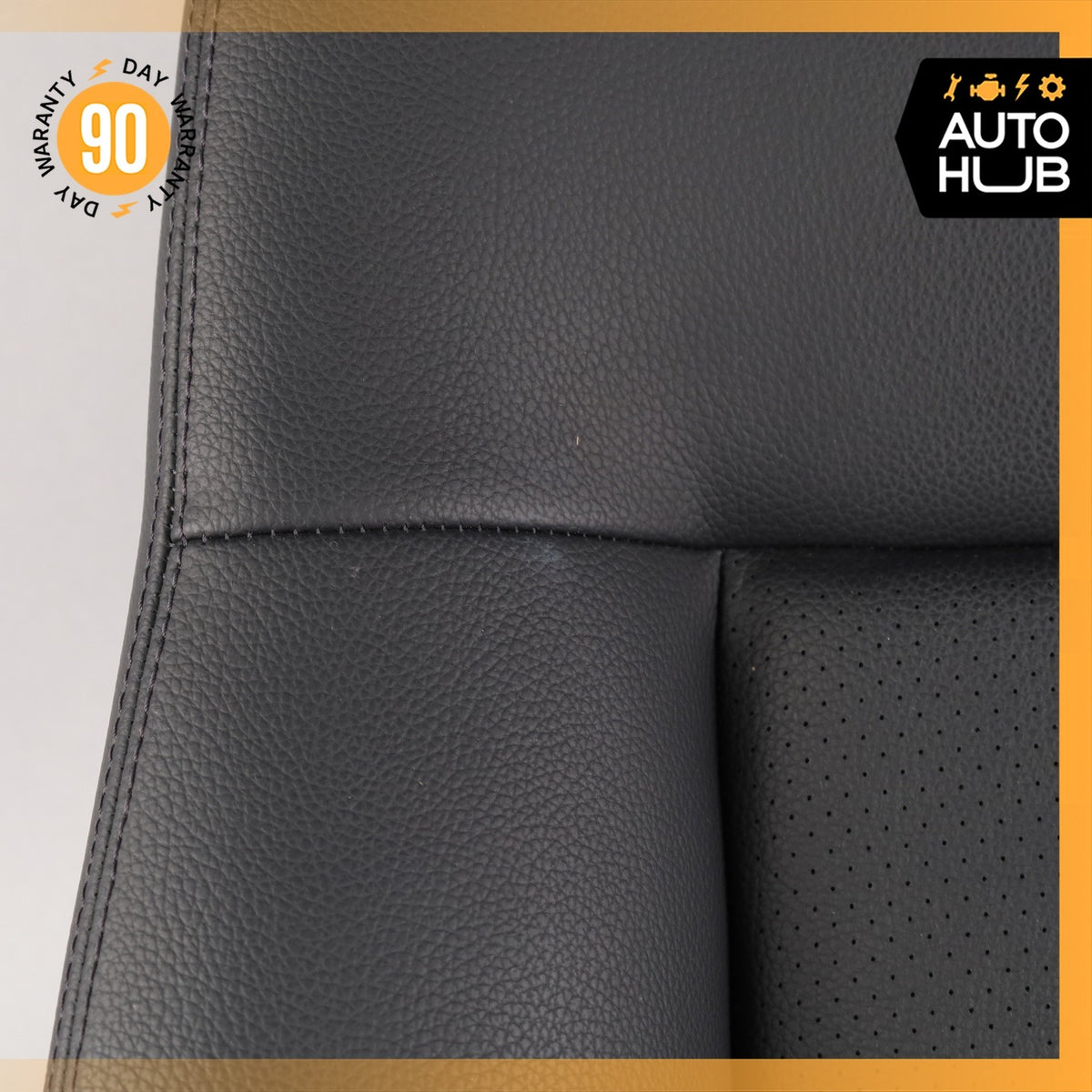 10-13 Mercedes W212 E350 E400 Front Right Seat Cushion Top Upper Black OEM - photo 7