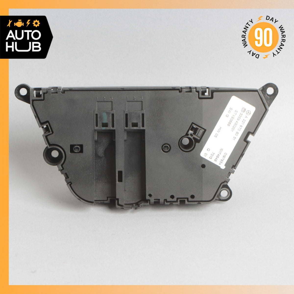 07-13 Mercedes W221 S65 S550 S400 Rear Left Side Seat Control Memory Switch OEM - photo 8