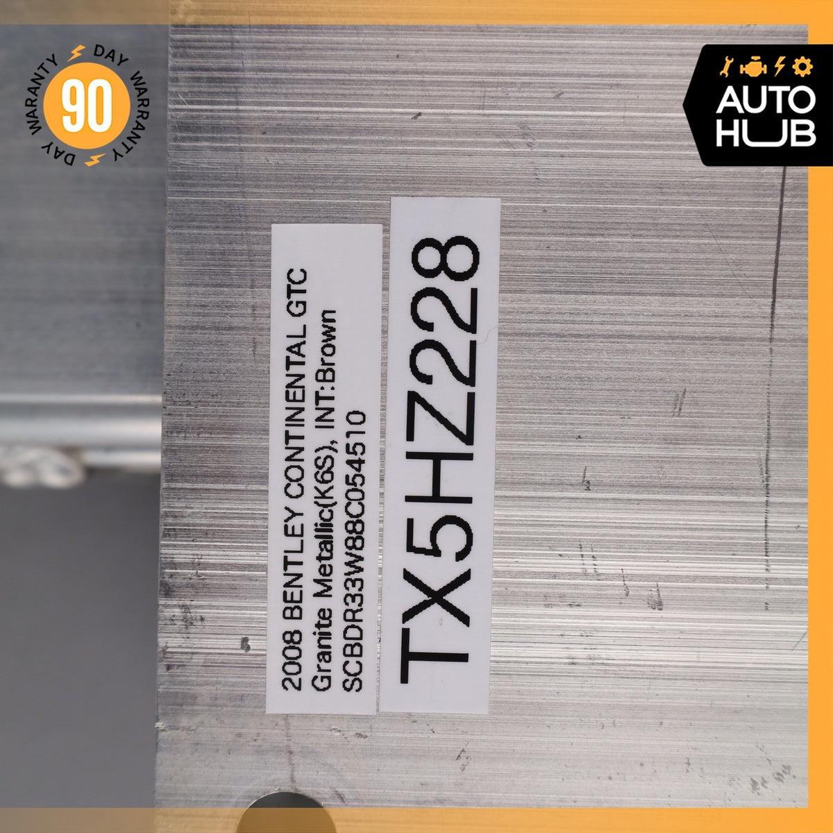 07-12 Bentley Continental GTC Rear Left Side Roll Over Protection Bar OEM 43k - photo 11