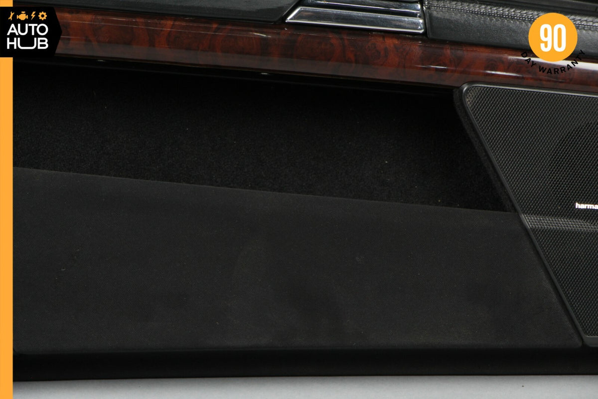 07-10 Mercedes W216 CL600 Front Left Driver Side Interior Door Panel Black OEM - photo 4