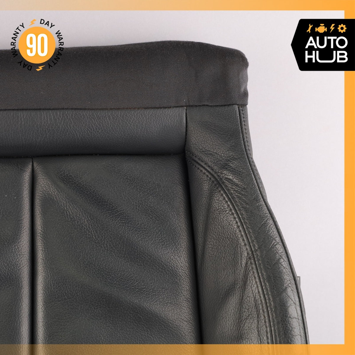 15-20 Audi 8V A3 S3 Front Left Driver Side Lower Bottom Seat Cushion Black OEM - photo 3