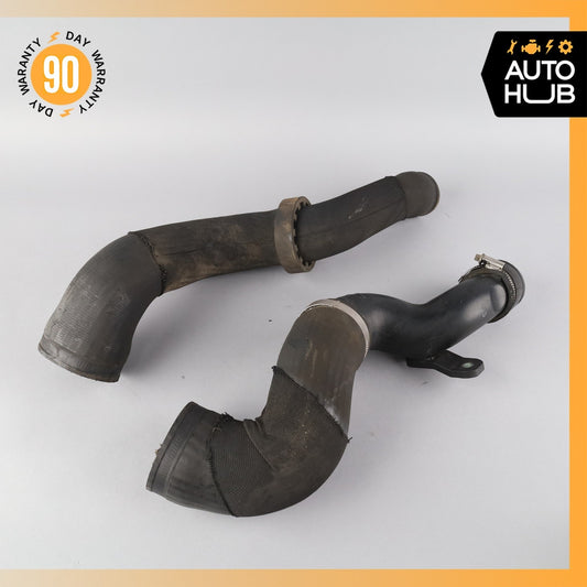 03-12 Bentley Continental GT 6.0L W12 Left & Right Intercooler Hose Pipe Set OEM - photo 1