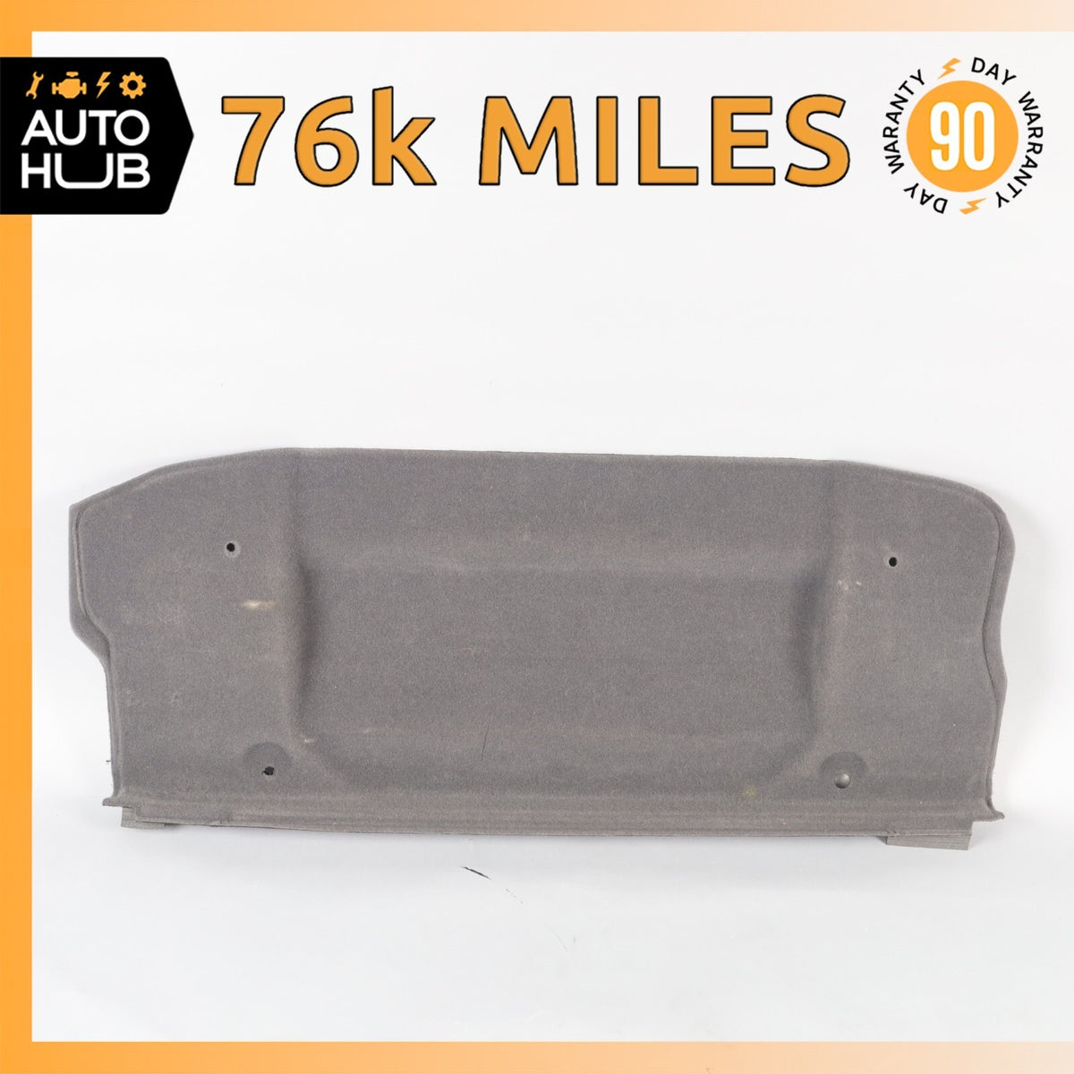 08-18 Maserati GranTurismo M145 Trunk Carpet Back Wall Liner 68418506 OEM 76k - photo 1