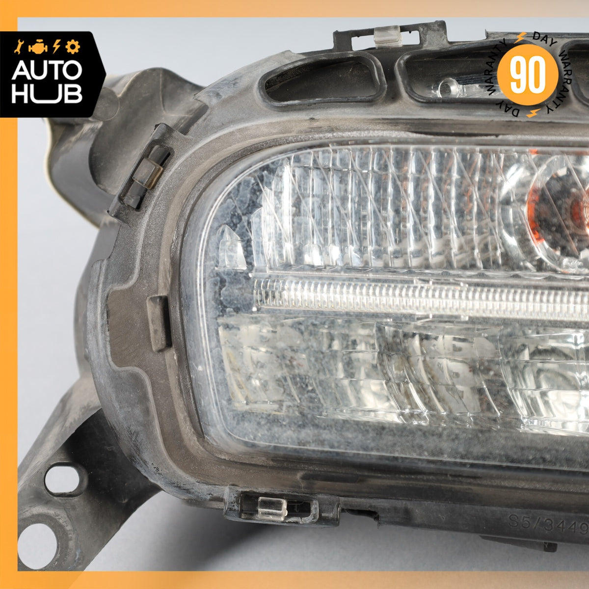 Porsche Panamera 970 Right Side DRL Daytime Running Light Fog Lamp OEM 89k - photo 2