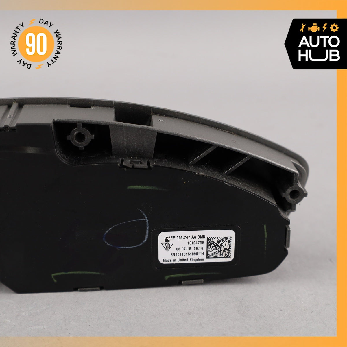 11-18 Porsche Cayenne 958 Front Left Seat Control Switch 7PP959747AA OEM - photo 6