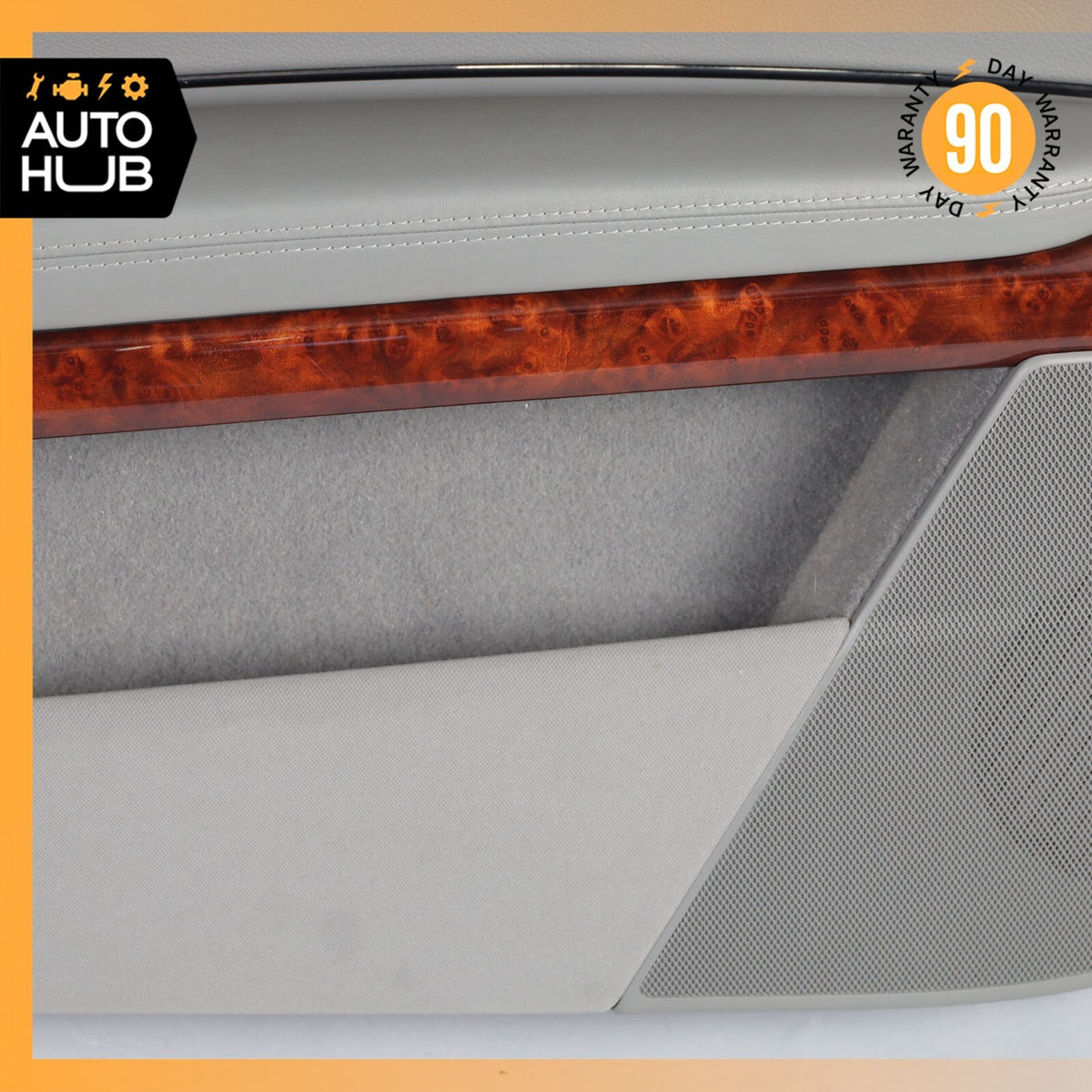 07-10 Mercedes W216 CL550 Front Right Passenger Interior Door Panel Gray OEM - photo 8