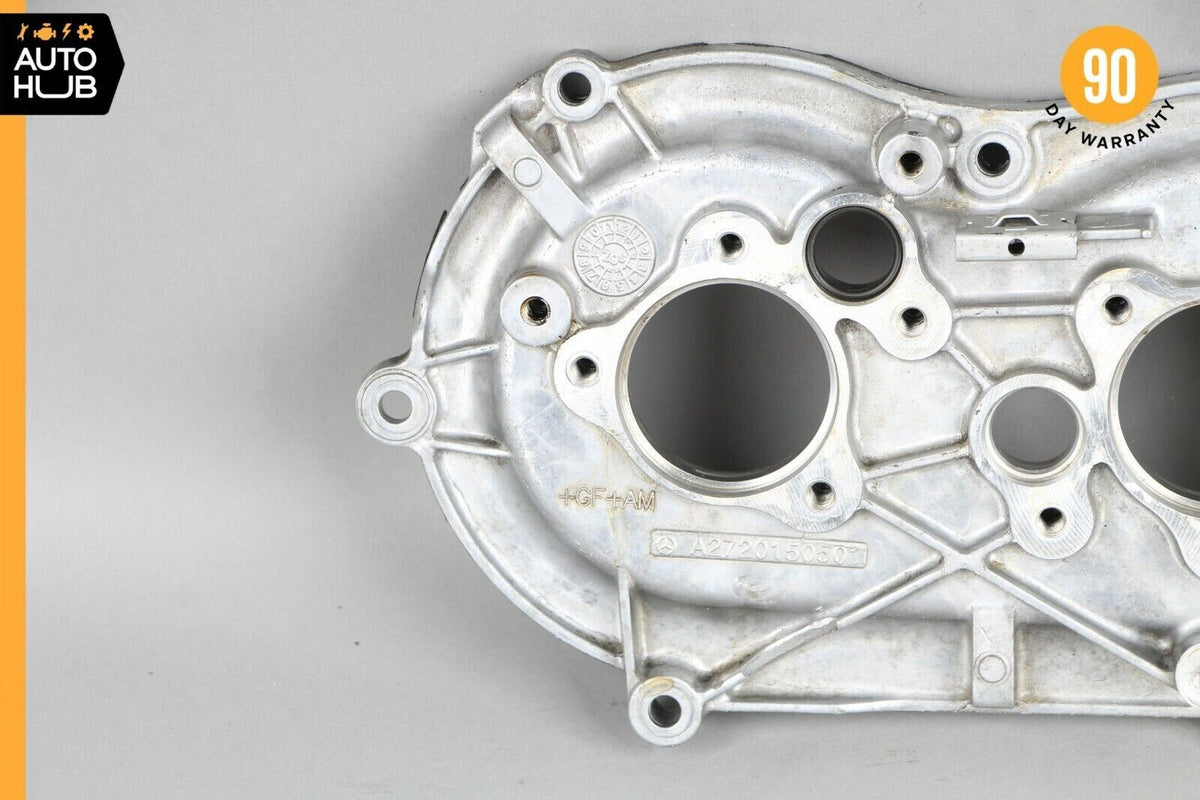 Mercedes W221 S400 E350 Front Left Side Engine Timing Chain Cover Plate OEM - photo 2