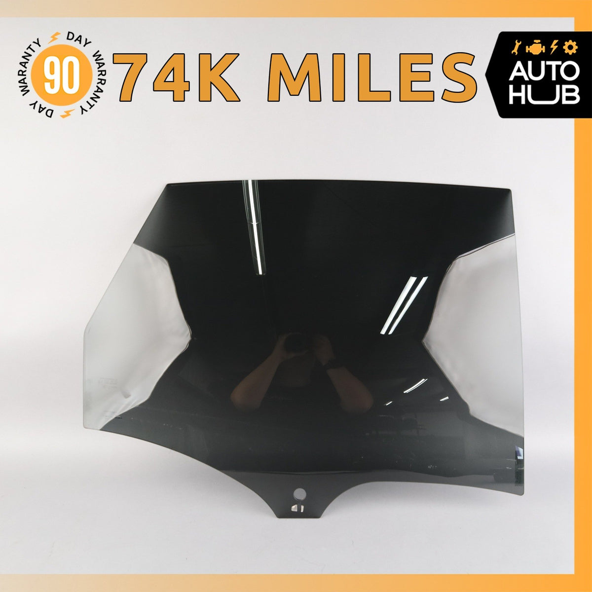 15-24 Porsche Macan 95B Rear Left Driver Side Door Window Glass OEM 74k - photo 1