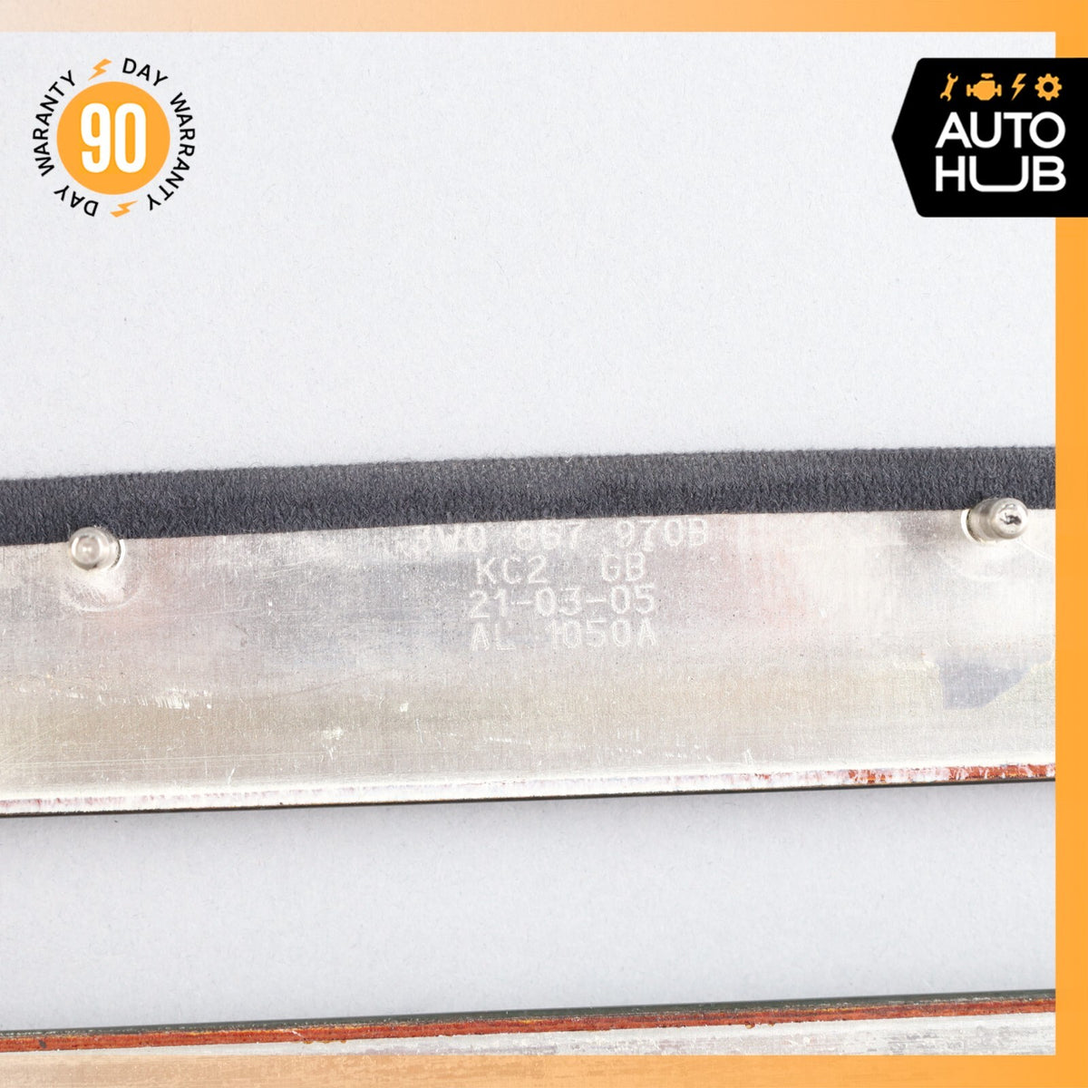 03-10 Bentley Continental GT Coupe Rear Overhead Dome Light Trim Wood OEM 73k - photo 13