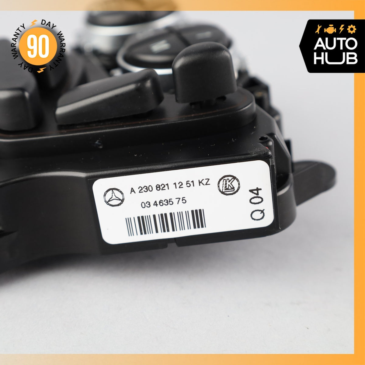 03-08 Mercedes R230 SL500 SL55 AMG Right Side Seat Switch Control Module OEM - photo 7