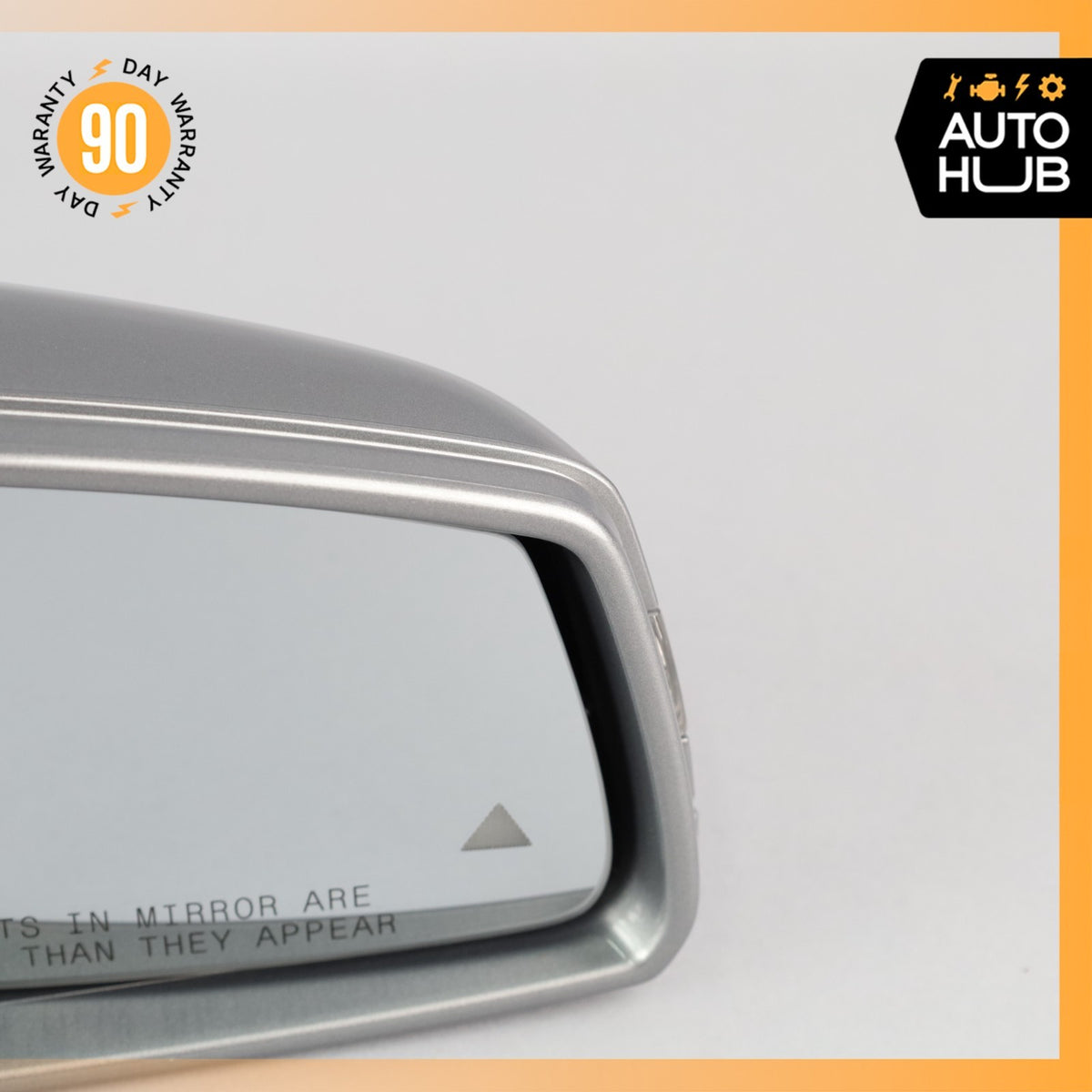 10-13 Mercedes W221 S550 S400 Right Side Rear View Door Mirror w/Blind Spot OEM - photo 3