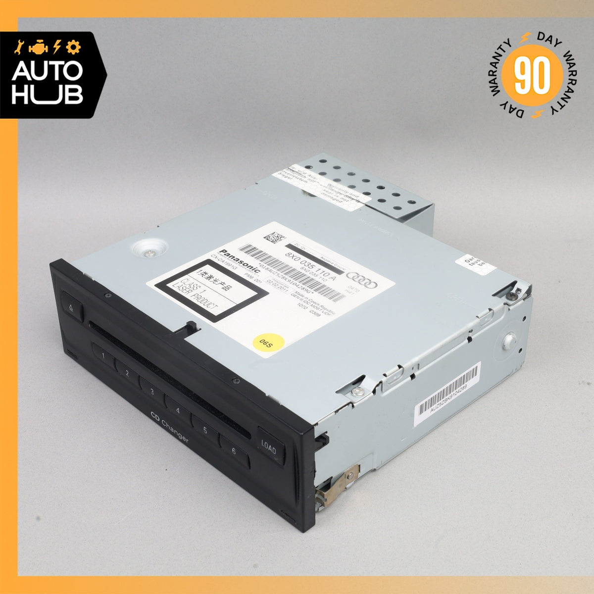 Audi 4G8 A7 S7 Audio Radio CD DVD Disc Changer Player 8X0035110A OEM - photo 4