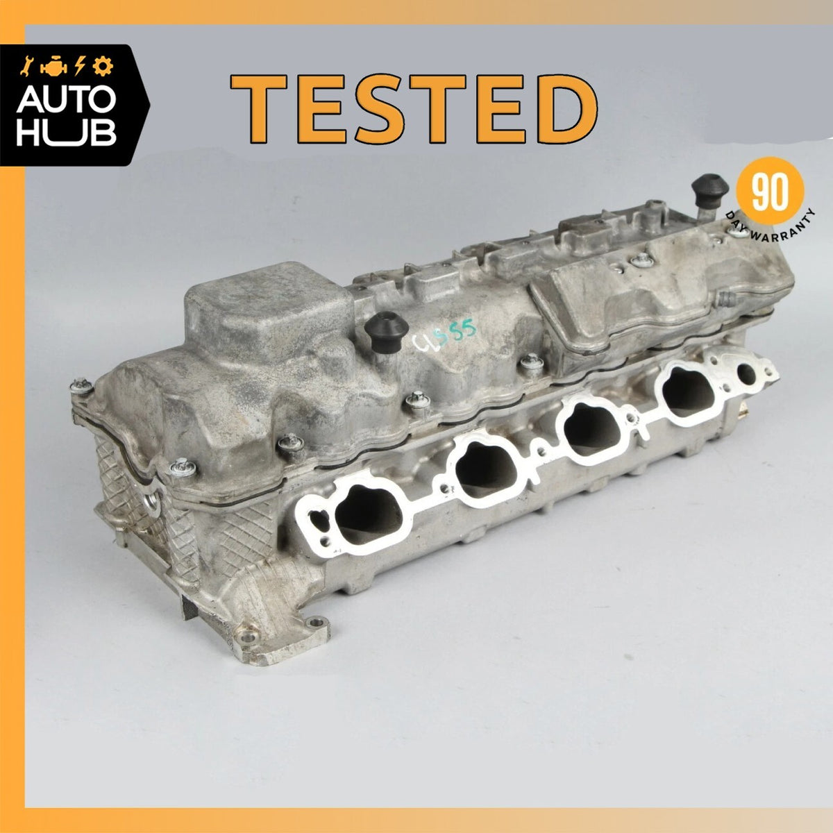 03-08 Mercedes W219 CLS55 SL55 S55 AMG Engine Motor Cylinder Head Right Side OEM - photo 1