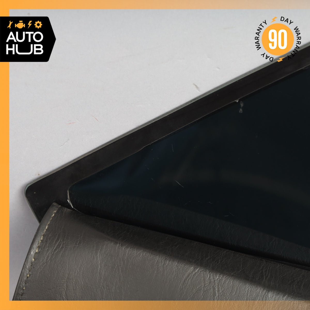 04-09 Cadillac XLR Rear Right Passenger Side Quarter Window Glass w/Trim OEM - photo 10