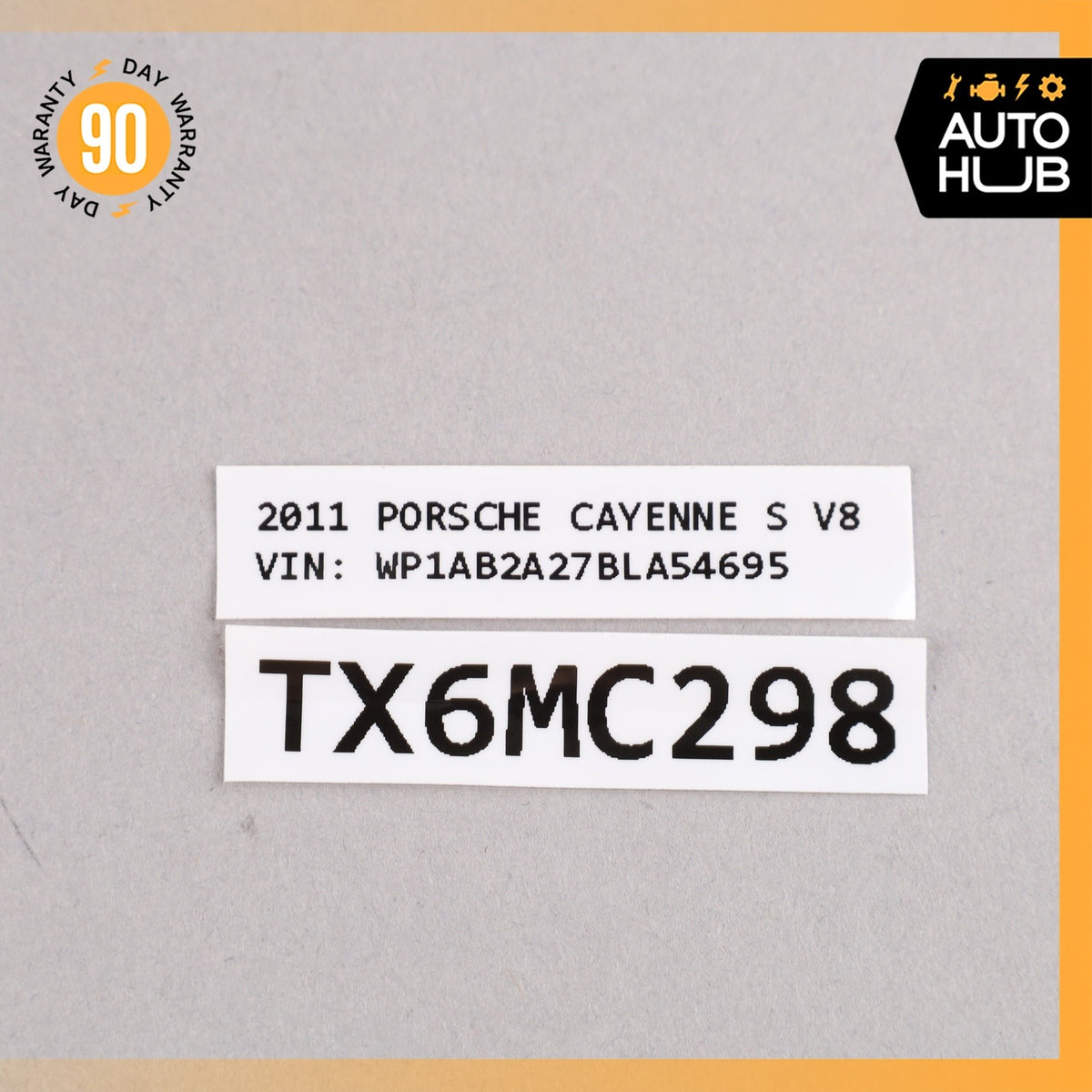 11-14 Porsche Cayenne 958 Sun Visor Sunvisor Front Right Side Beige OEM - photo 15