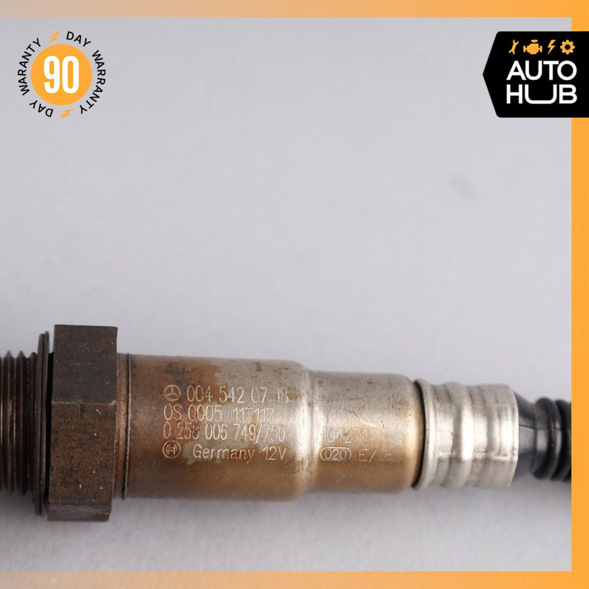 Mercedes R230 SL550 C300 E550 Oxygen O2 Sensor Lambda 0045420718 OEM 78k - photo 9