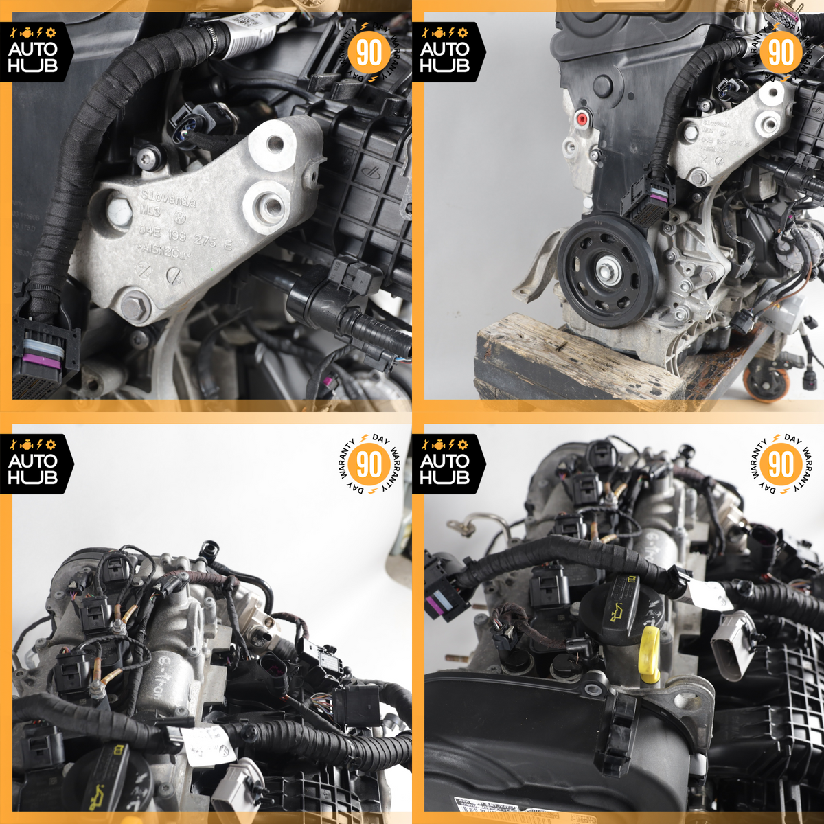 16-18 Audi 8V E-Tron A3 1.4L L4 Engine Motor Assembly CXUA OEM 78k - photo 14