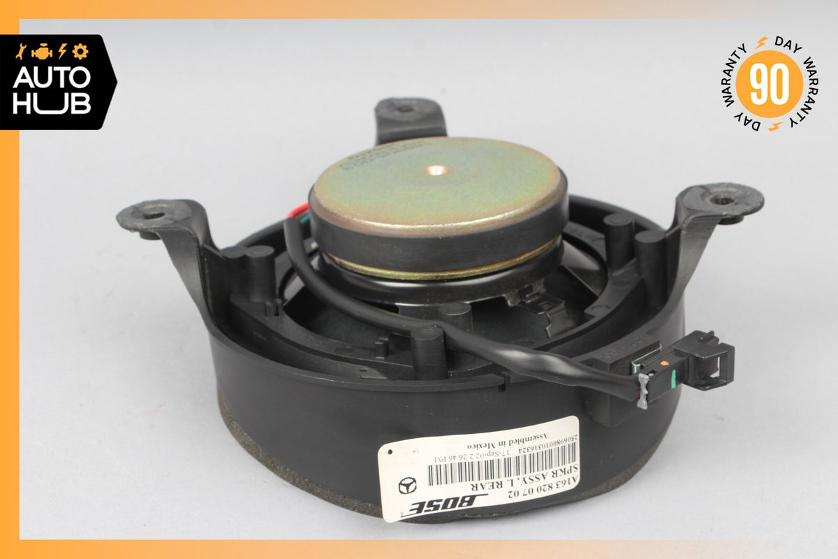 02-05 Mercedes W163 ML500 ML320 Rear Left Bose Speaker Assembly 1638200702 OEM - photo 10