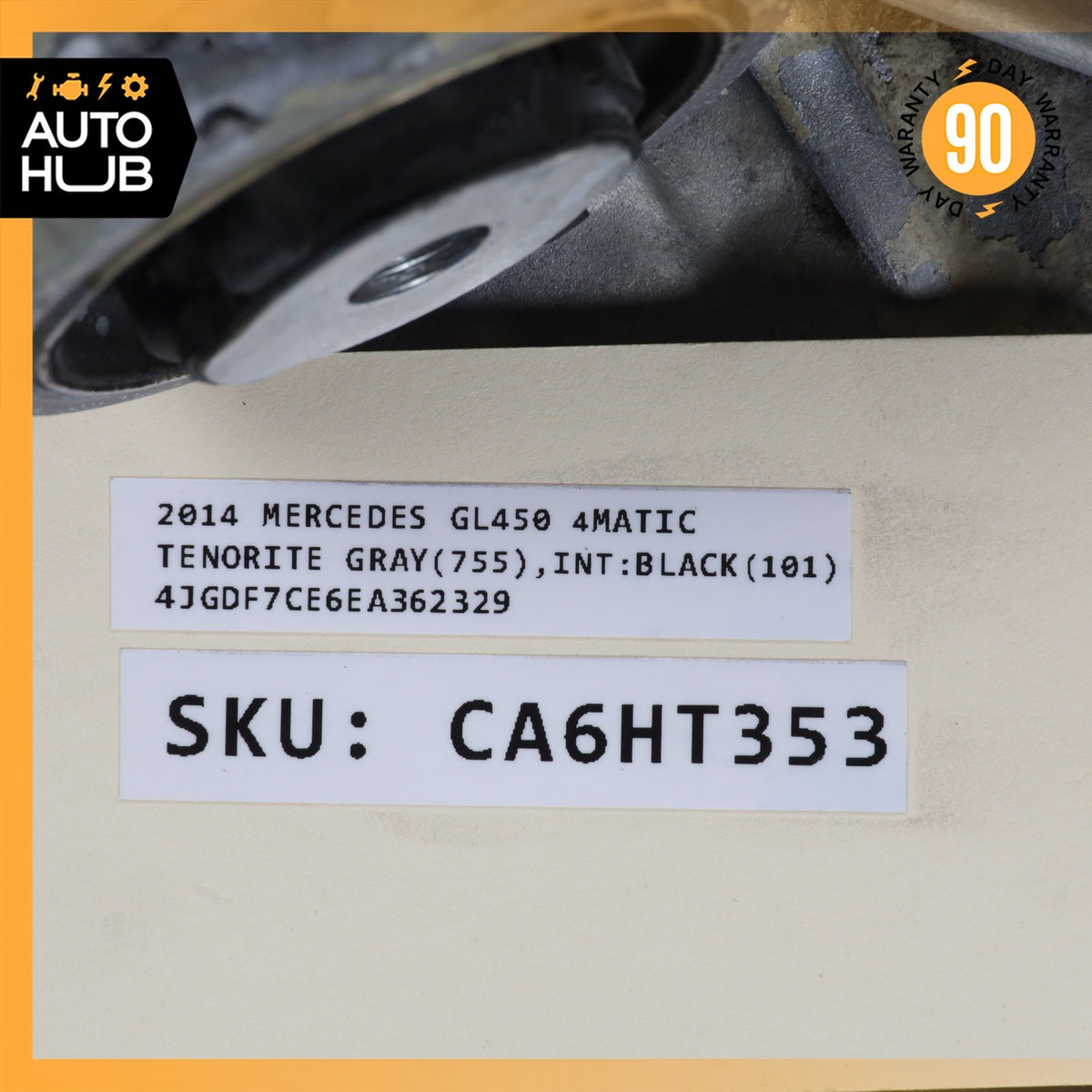 12-19 Mercedes X166 GL450 GLE63 AMG Front Differential Axle Carrier 3.45 OEM - photo 24