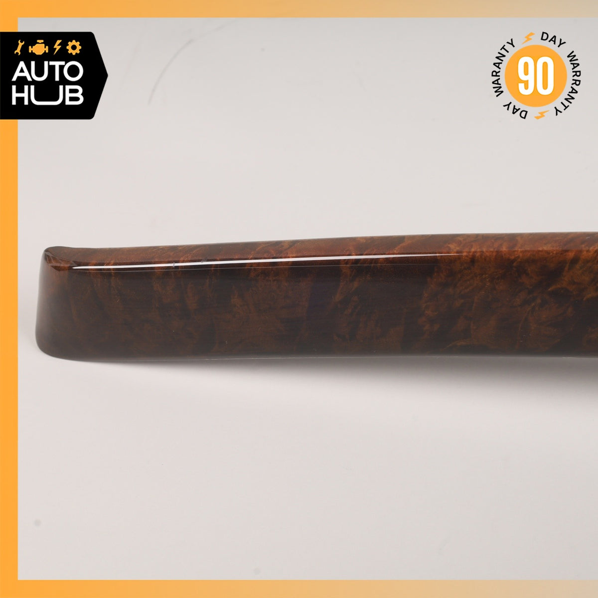 BMW E90 328i 335i Sedan Front Right Passenger Door Panel Trim Wood OEM - photo 4