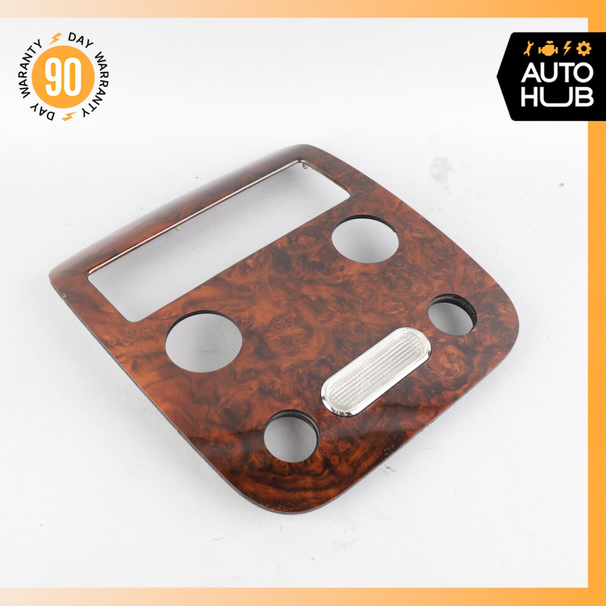 03-10 Bentley Continental GT Coupe Overhead Dome Light Trim Wood OEM 65k - photo 2